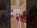Beautiful Chloe embroidery pattern + full video tutorial🌸 #embroidery #tutorial #diy #handmade #art