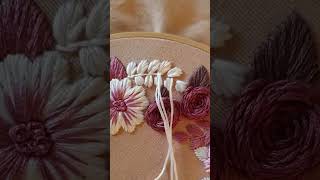 Beautiful Chloe embroidery pattern + full video tutorial🌸 #embroidery #tutorial #diy #handmade #art