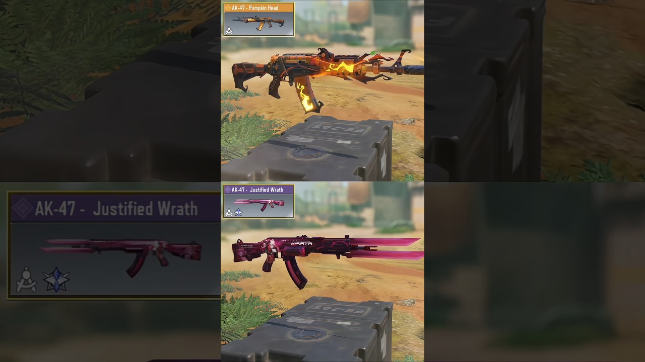 Legendary Vs Epic AK-47 in CODM 💀