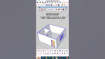SKETCHUP DİBAC PLUGİN #sketchup #plugin #mimar #shorts