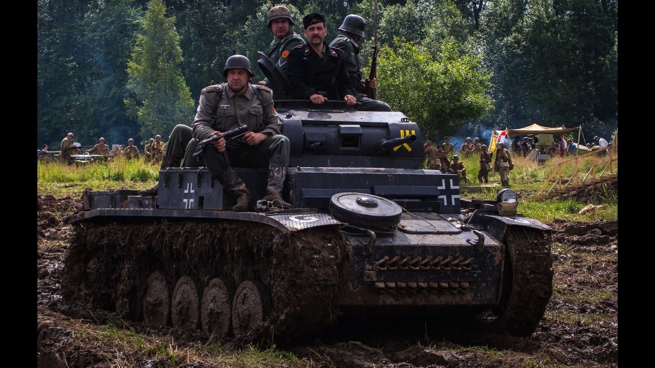 Немецкая техника против русской грязи