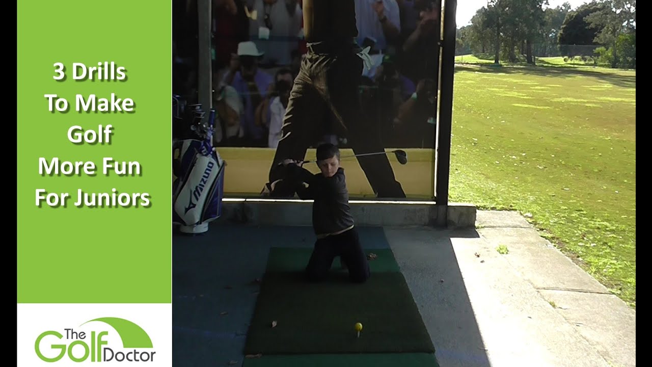 3 Drills To Make Golf More Fun For Juniors YouTube