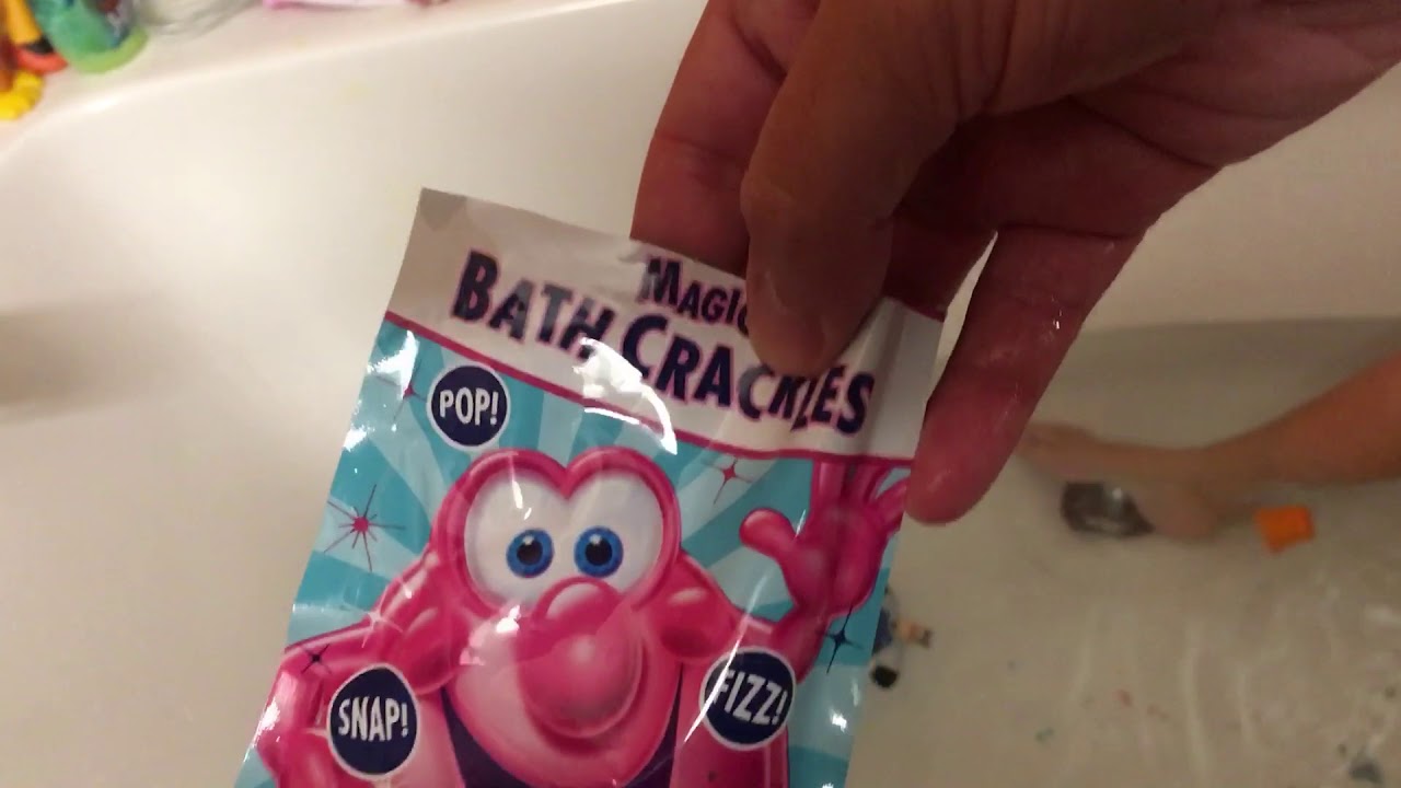 Mr. Bubbles Magic Bath Crackles YouTube