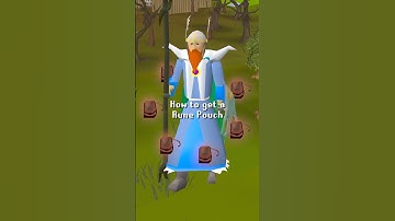 How to get a Rune Pouch for noobs 👜 #oldschoolrunescape #osrs