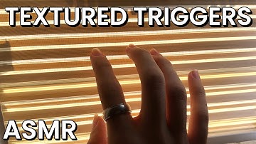 *ASMR* TAPPING & SCRATCHING ON TEXTURED ITEMS PT.2 (No Talking) - lofi