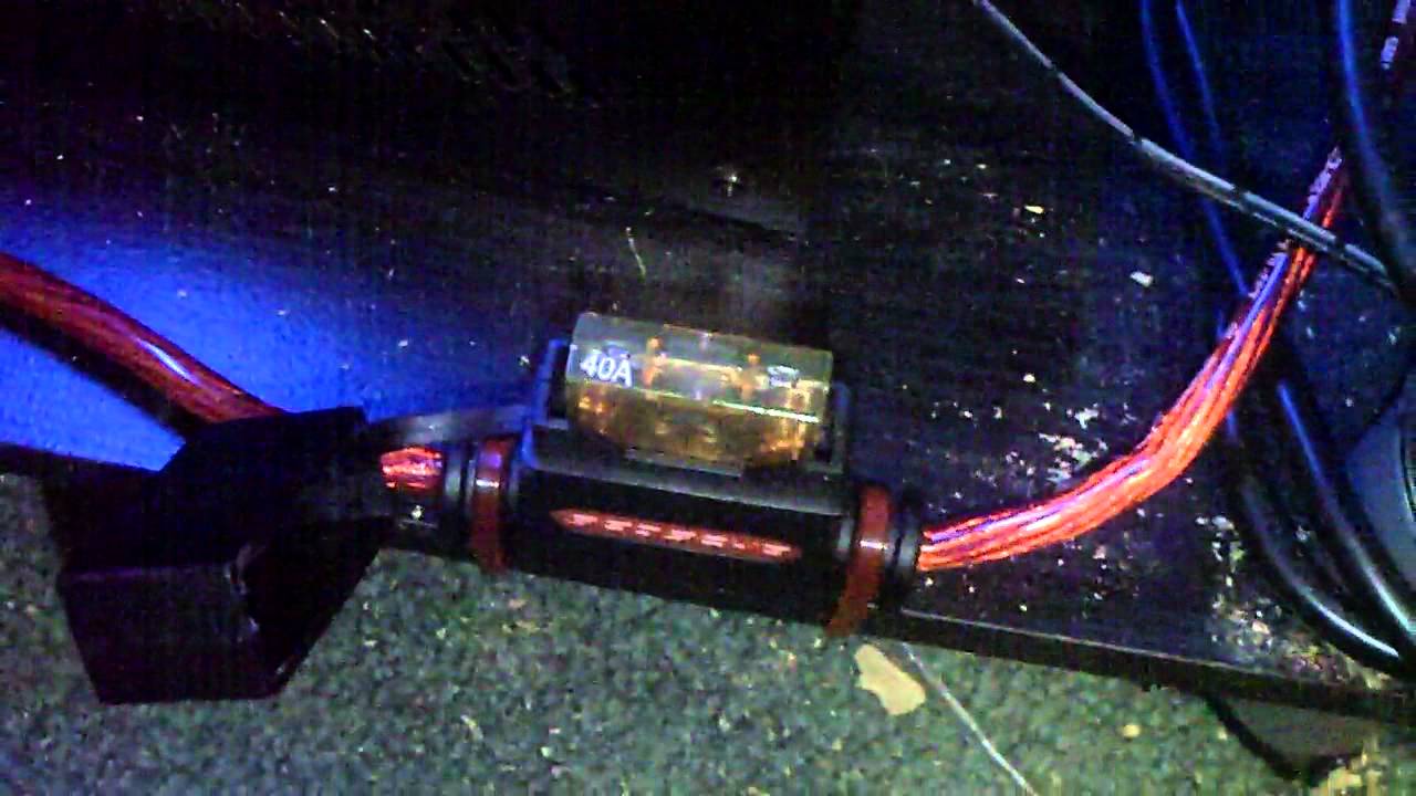 Custom Built Car Amp Rack