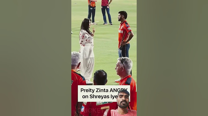 OMG PREITY ZINTA GOT ANGRY ON SHREYAS IYER AFTER LOSS 😱 #prietyzinta​ #SHREYASIYER​ #msdhoni​