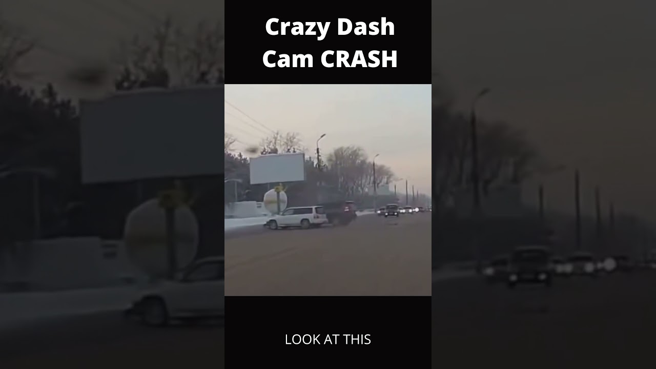 Crazy Dash Cam Crash shorts YouTube