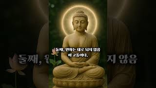 #삶의고통 #부처님말씀 #불교명언 #마음치유 #불안극복 #명상 #자기성찰