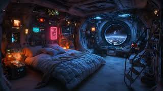 In Planetary Orbit | Living in Peaceful Space | Soothing Smooth Deep Rumble Space Sounds | 10 hours