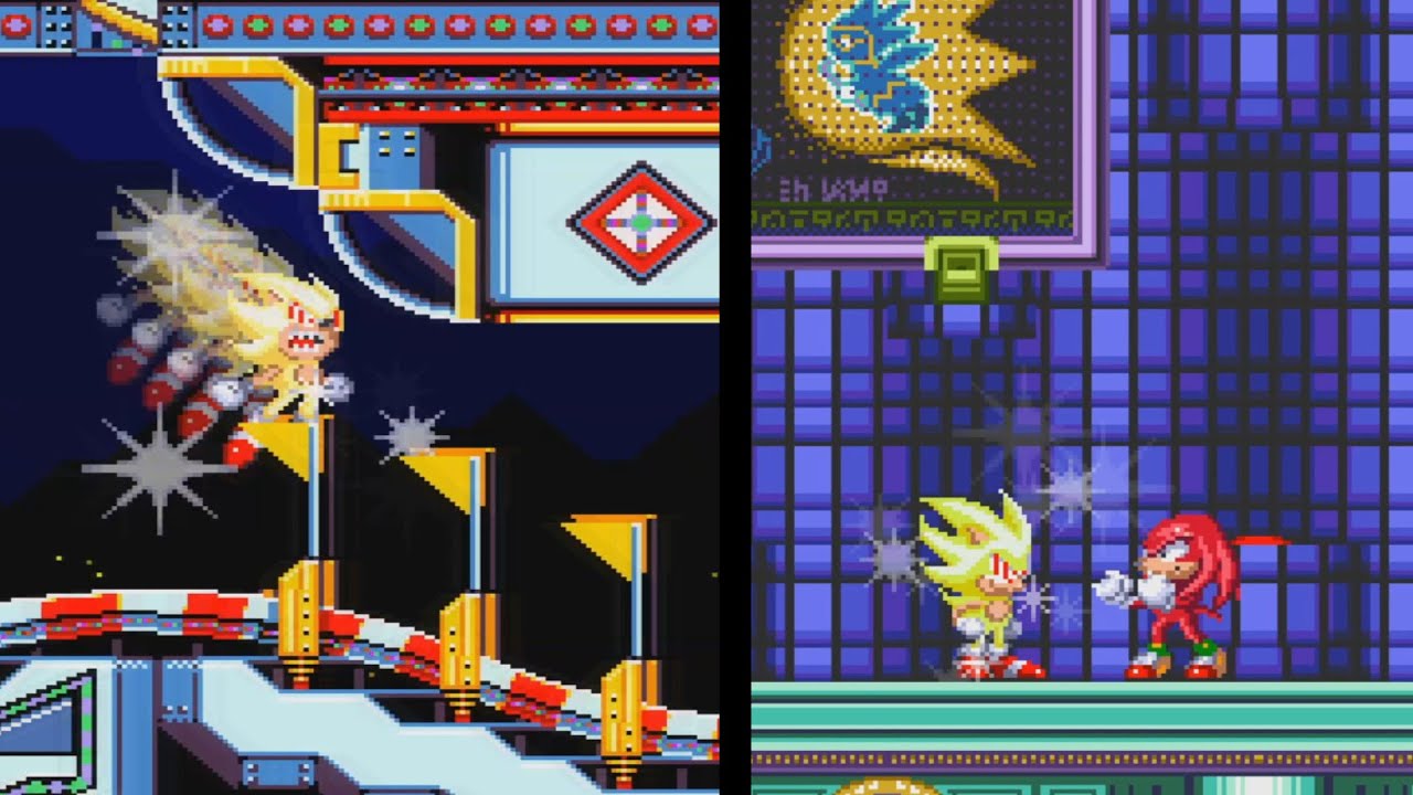 Sonic 3: Fleetway Super Sonic 3 and Knuckles 