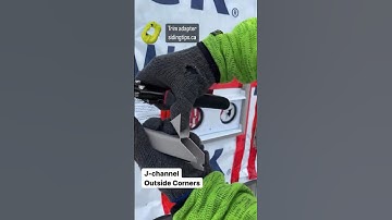 J channel around windows or vents - vinyl siding