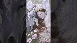 Unicorn Dreams #art #drawingtutorial #pastelpainting #fantasy #fairytales #aesthetic