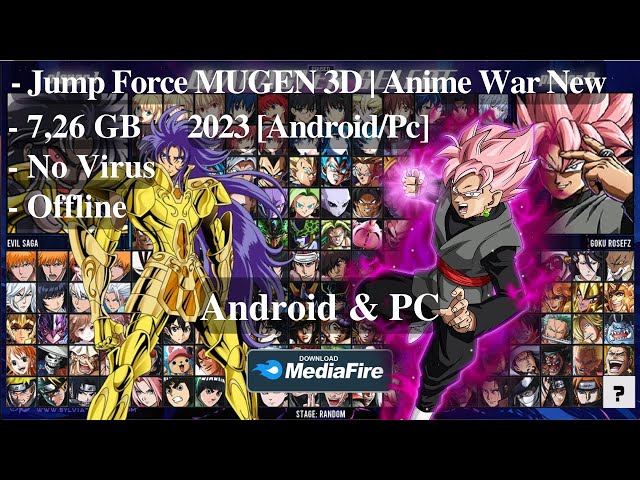 Android MUGEN - Anime Games for PC - Jump Force, Dragon Ball, Naruto Storm  - 2022/2023