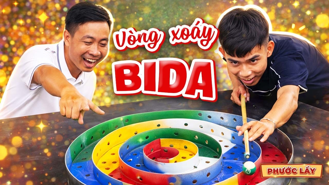 Cười Té Ghế Với Trò Chơi Chọc Bi Vượt Vòng Xoáy Màu Lụm Thưởng | Phước Lầy