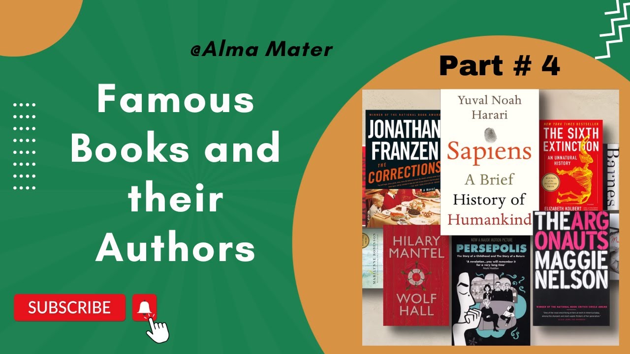 Part 4 GK Series Books And Their Authors Famous Books PMS GK Alma part-4-gk-series-books-and-their-authors-famous-books-pms-gk-alma