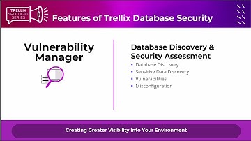 Database Security:  Product Overview