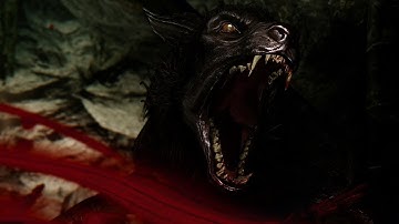 Skyrim - Werewolf Vargr (FIRST TIME EVER CAPTURED ON VIDEO)