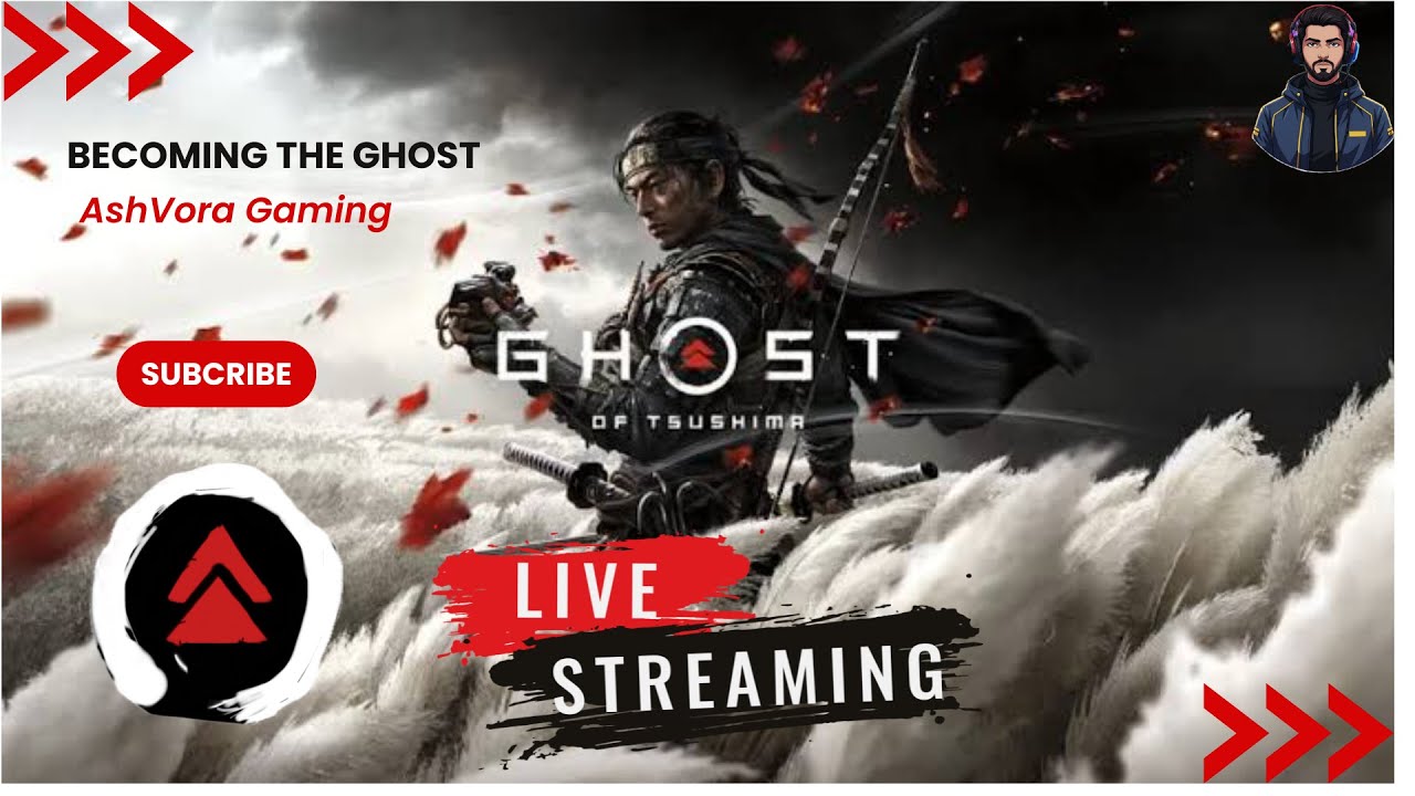 Ghost of Tsushima Live Stream | Jin Sakai Becoming The Ghost 🔥 3