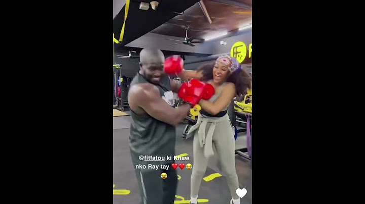 Aziz ndiaye sa femme niogui boxe 🥊 lou nekh