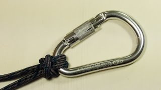 'The Number One Safest Way To Clip Into A Prusik Loop'  Bull Hitch