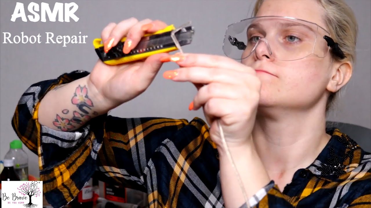 [ASMR] Robot Repair & Cleaning 🤖🧼