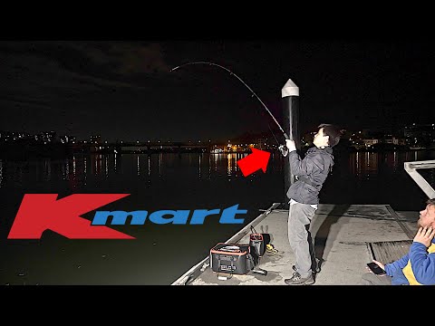 Can You Catch Fish On $20 Budget? Kmart Challenge! 