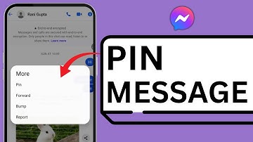 How to Pin Message in Messenger