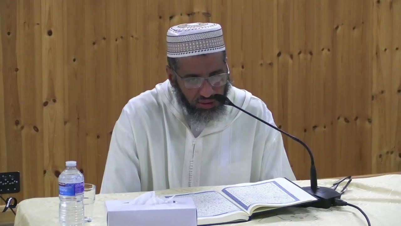 درس التفسير مع الشيخ محمد مصطفى الشيباني (سورة القمر)