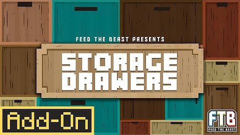 Storage Drawers | Minecraft Marketplace Addon | Showcase