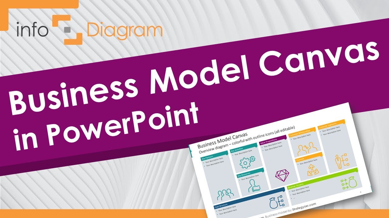 powerpoint presentation on canvas