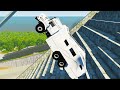 Jumping Cars Damage Test - High Speed Epic Ramp - Beamng drive #1