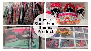 How I Store My Hmong Products for Etsy | Just a Walk Thru