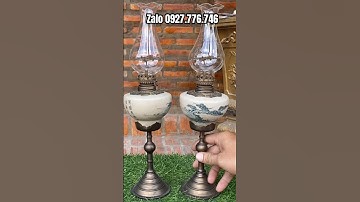 Cặp đèn dầu xưa #đồđồngnguyễnnghi #phongthuy #trendingshorts #đồđồngxưa