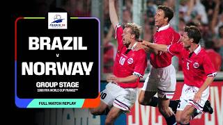 FULL MATCH: Brazil v Norway | 1998 FIFA World Cup