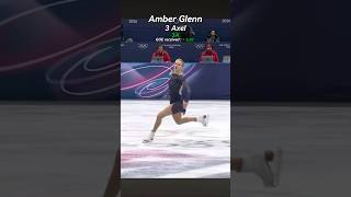 Amber Glenn 3 Axel #figureskating #figureskater #sports #art #iceskating #iceskate #figureskate