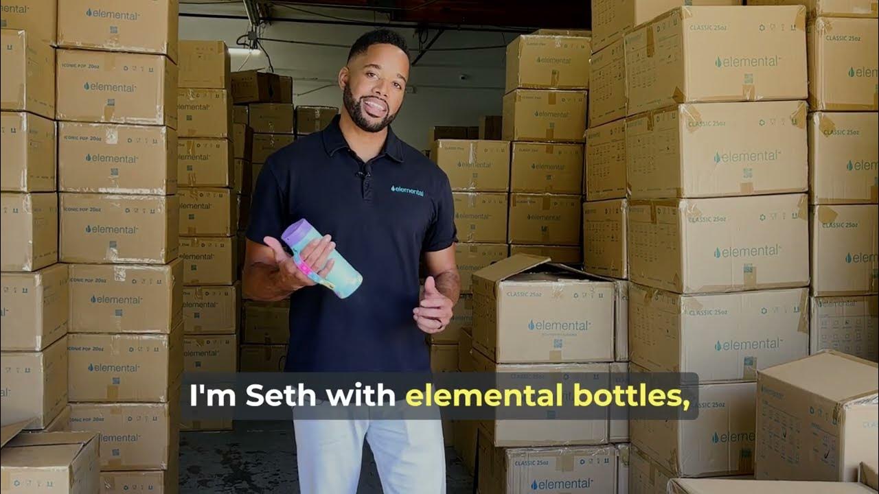 Elemental Iconic Pop Fidget Bottle Drop Test YouTube