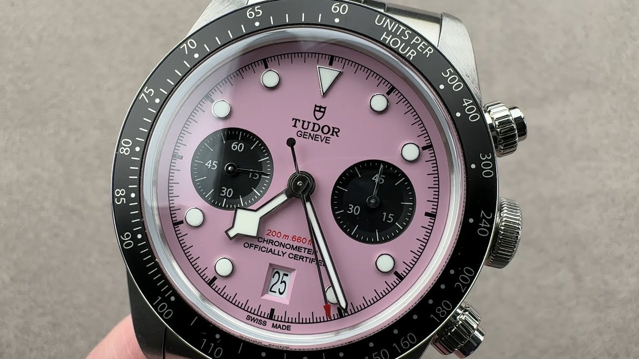 Tudor Black Bay Chronograph Pink (79360N-0019) Tudor Watch Review