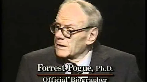George C. Marshall - Personal Perspective - Part 1...