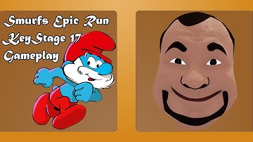 SmurfsRun Smurfs Epic Run Key Stage 17 with Olympic Smurf Gameplay #17 Game Heaven