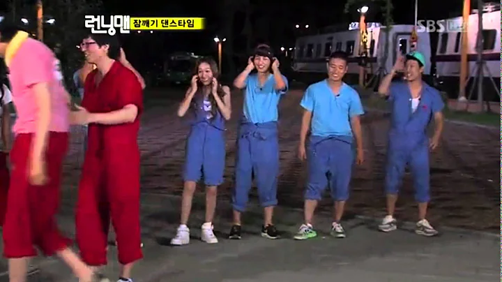 Running Man Hip Hop Lessons - Kim Jong Kook & Kang...