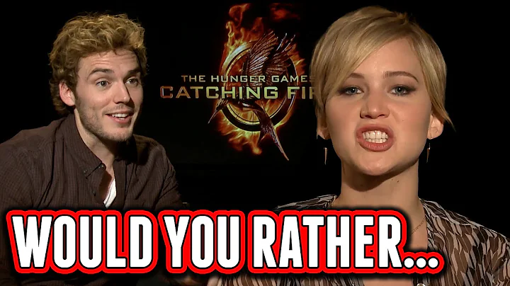 Catching Fire Cast Plays Would You Rather - Jennif...