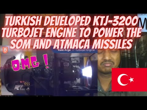 Bangladeshi Reaction Turkish Developed KTJ-3200 Turbojet Engine to Power the SOM and Atmaca Missiles