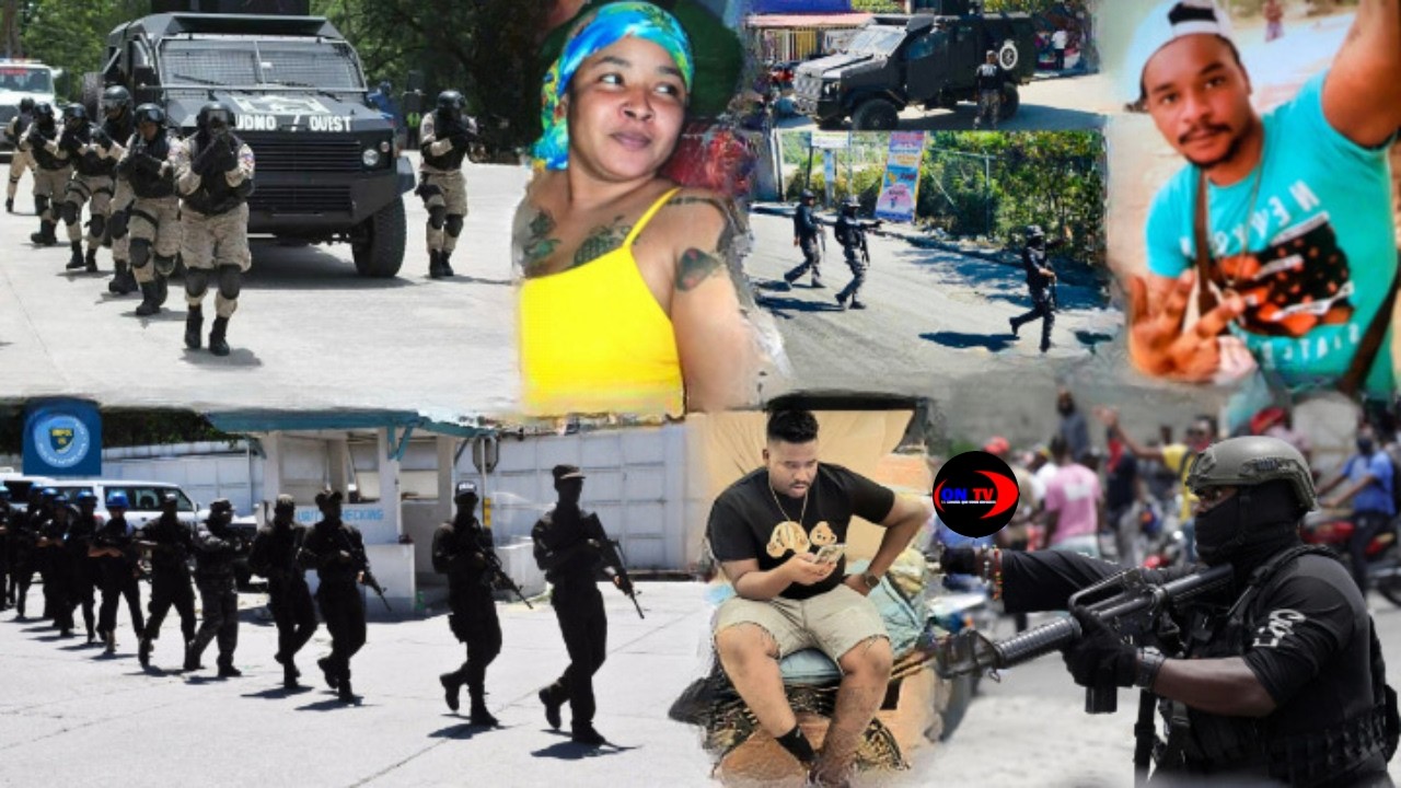 Port au prince sou tansyon,Voice polisye ki nan gang pran lari lapolis mare plizyè a madan bandi IZO