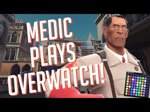 MEDIC Plays OVERWATCH! Soundboard Pranks & Hilarious Reactions!