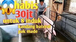 How to make A BATTERY CAGE || PIG FARM