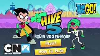 Robin Vs See-more, Jogos Teen Titans Go!