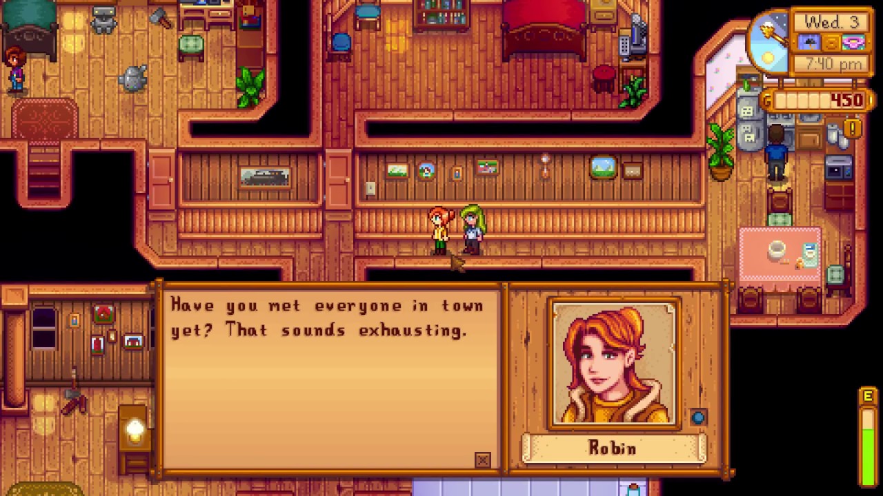 Stardew valley robins lost axe.