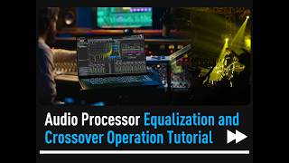 Nuoxun DSP Control Software Introduction---EQ Setting