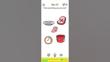 🧠Brain Out Chapter Level 17. Answers. Find something you can eat?